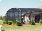 Pool enclosure in Holly Hill by East Coast Aluminum