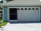 Garage screen door in Ormond Beach by East Coast Aluminum